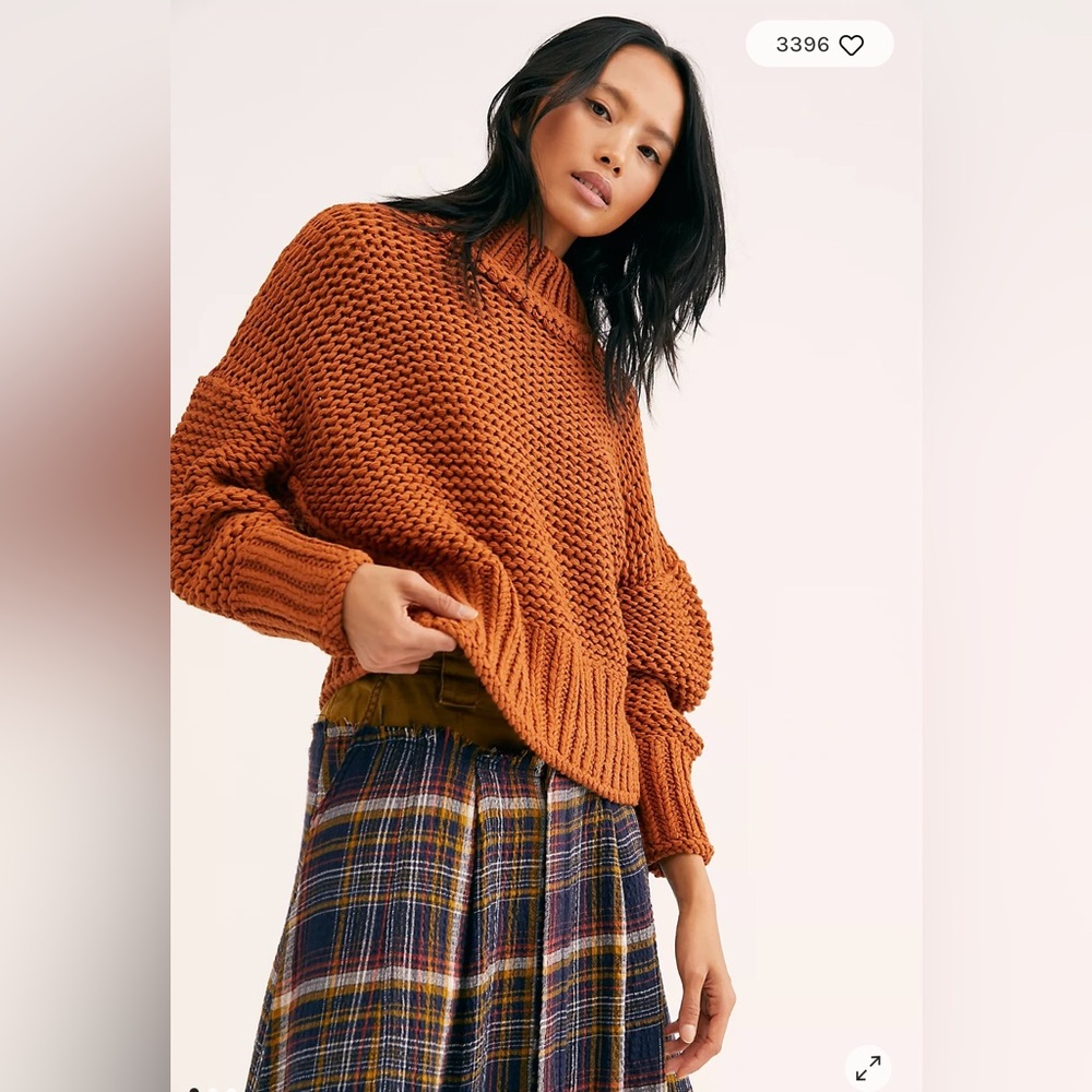 Gorgeous free people knit sweater S